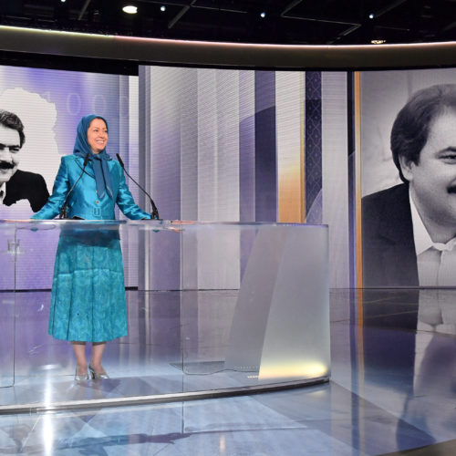 Maryam Rajavi addresses the Grand Gathering for a Free Iran- Paris, July 1, 2017
