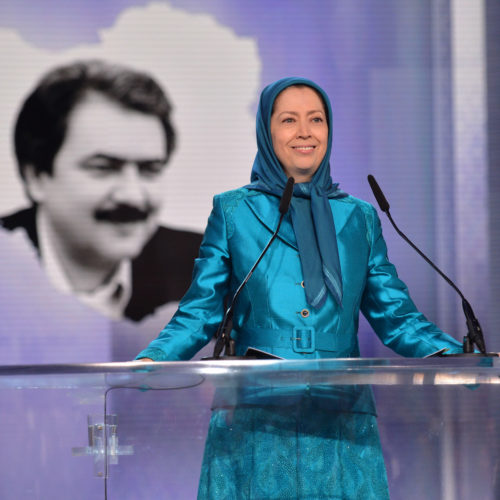 Maryam Rajavi addresses the Grand Gathering for a Free Iran- Paris, July 1, 2017