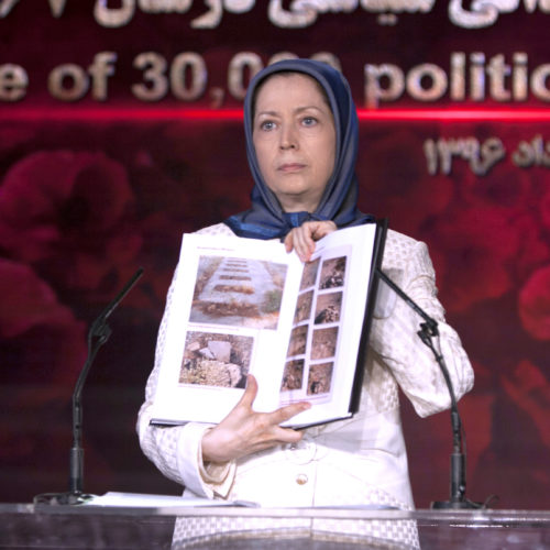 Crime Against Humanity containing the names of 5K 1988 Massacre victims has been published and dedicated to people of Iran