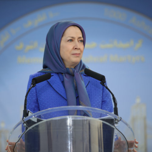 Maryam Rajavi on the anniversary of the massacre of 1st September 2013 in Ashraf