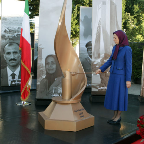 Paying homage to martyrs of the rocket attack of October 29, 2015 on Camp Liberty – October 2016