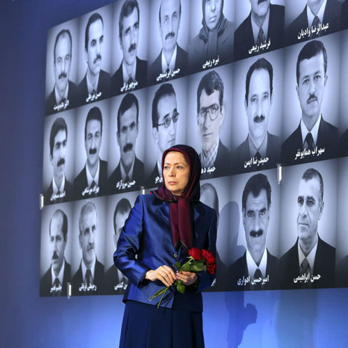 Paying homage to the PMOI martyrs on the second anniversary of the rocket attack on Camp Liberty, October 29, 2017