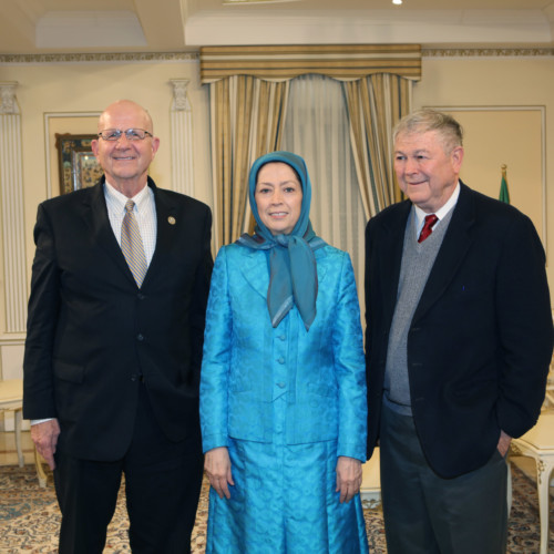 Senior U.S. Lawmakers meet Maryam Rajavi- February 24, 2018