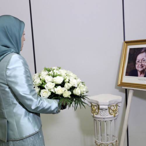 Maryam Rajavi attends IWD Conference entitled, 