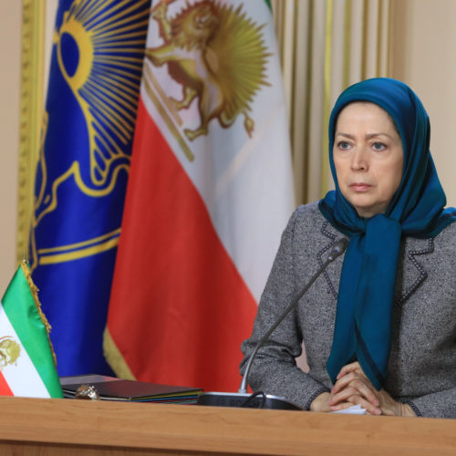 Maryam Rajavi in the Interim session of the National Council of Resistance of Iran, 17 January 2018