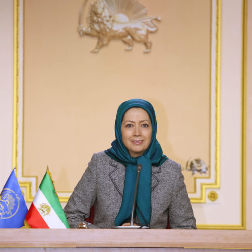 Maryam Rajavi in the Interim session of the National Council of Resistance of Iran, 17 January 2018