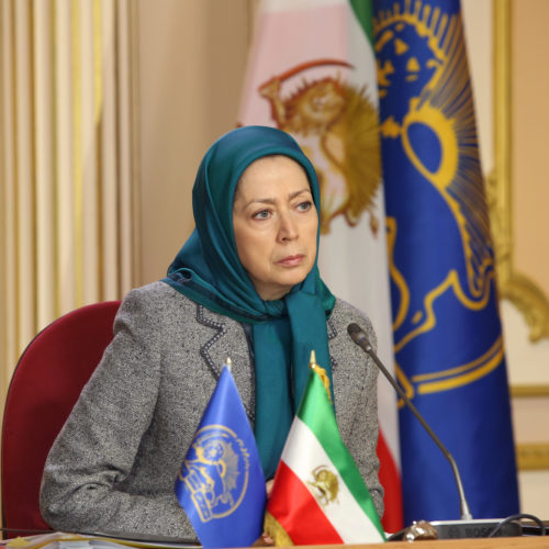 Maryam Rajavi in the Interim session of the National Council of Resistance of Iran, 17 January 2018