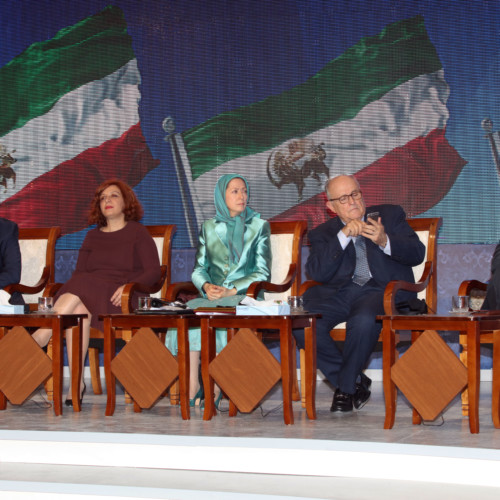 Maryam Rajavi attended a ceremony marking the Iranian New Year, Nowruz