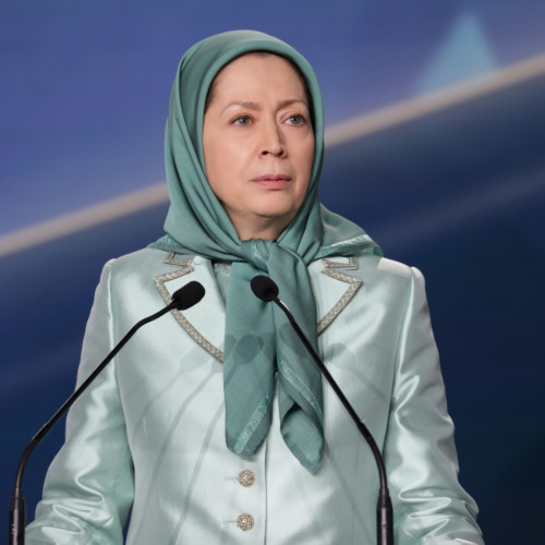 Maryam Rajavi attends IWD Conference entitled, 