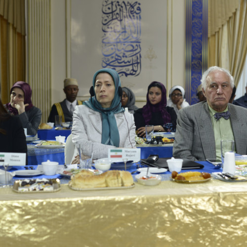 Maryam Rajavi at Iftar gathering- May 19, 2018