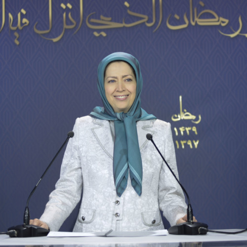 Maryam Rajavi at Iftar gathering- May 19, 2018