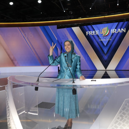 Maryam Rajavi, At the Resistance’s Grand Gathering in Paris , June 30, 2018