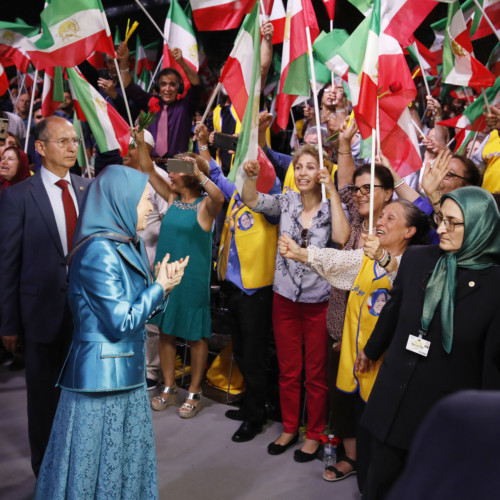 Maryam Rajavi, At the Resistance’s Grand Gathering in Paris , June 30, 2018