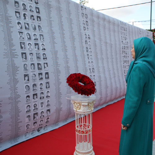 Paying homage to the martyrs and heroes massacred in 1988 who gave their lives and sowed the seeds of uprisings and revolts