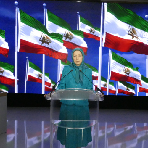 Maryam Rajavi addressing the Iranian Communities’ global conference marking the 30th anniversary of the massacre of 30,000 political prisoners