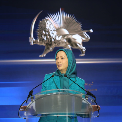 Maryam Rajavi addressing the Iranian Communities’ global conference marking the 30th anniversary of the massacre of 30,000 political prisoners