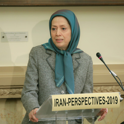 Conference at the National Assembly of France Maryam Rajavi’s speech