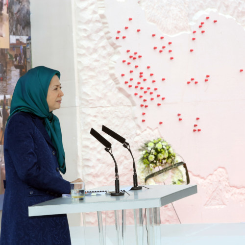 Maryam Rajavi Flood ceremony-5-04-2019-3