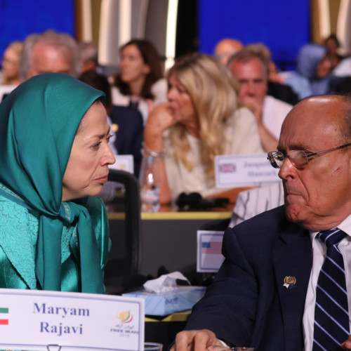 Maryam Rajavi at the Free Iran Gathering at Ashraf 3- July 13, 2019