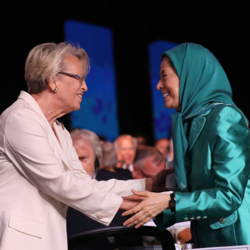 Maryam Rajavi at the Free Iran Gathering at Ashraf 3- July 13, 2019