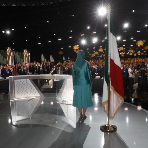 Maryam Rajavi at the Free Iran Gathering at Ashraf 3- July 13, 2019