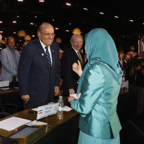 Maryam Rajavi at the Free Iran Gathering at Ashraf 3- July 13, 2019