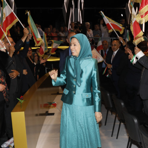 Maryam Rajavi at the Free Iran Gathering at Ashraf 3- July 13, 2019