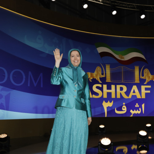 Maryam Rajavi at the Free Iran Gathering at Ashraf 3- July 13, 2019