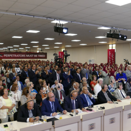 Maryam Rajavi at the conference of Calling for Justice for the 1988 Massacre – Ashraf3- July 15, 2019