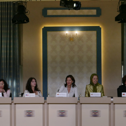 Maryam Rajavi at the international conference on women’s leadership in the Iranian Resistance - Ashraf 3 - July 14, 2019