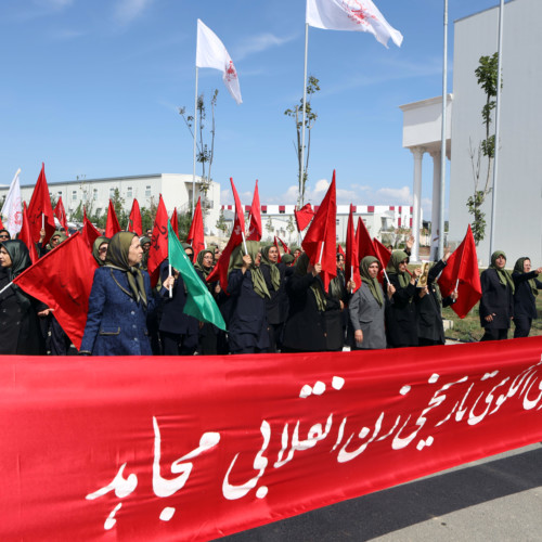 مریم رجوی در مراسم عاشورای حسینی در اشرف ۳- شهریور ۱۳۹۸