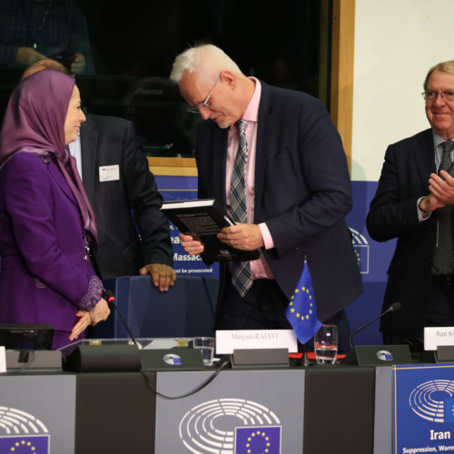 Maryam Rajavi’s speech at the Parliament of Europe – Presentation of the book on the 1988 massacre of political prisoners in Iran- October 23, 2019