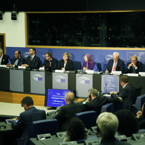 Maryam Rajavi’s speech at the Parliament of Europe – Presentation of the book on the 1988 massacre of political prisoners in Iran- October 23, 2019