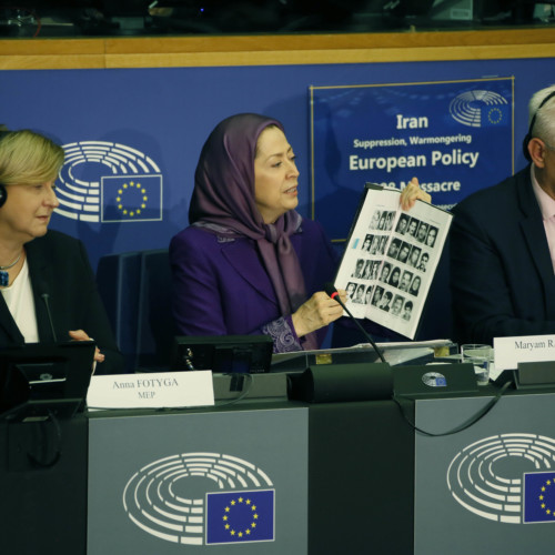 Maryam Rajavi’s speech at the Parliament of Europe – Presentation of the book on the 1988 massacre of political prisoners in Iran- October 23, 2019