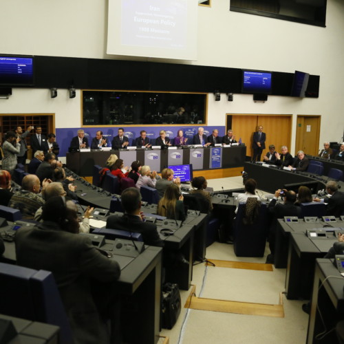 Maryam Rajavi’s speech at the Parliament of Europe – Presentation of the book on the 1988 massacre of political prisoners in Iran- October 23, 2019