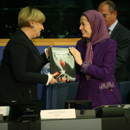 Maryam Rajavi’s speech at the Parliament of Europe – Presentation of the book on the 1988 massacre of political prisoners in Iran- October 23, 2019