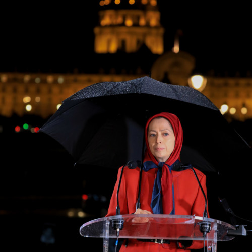 Maryam Rajavi at “Iran: Crime against Humanity” exhibition- October 29, 2019