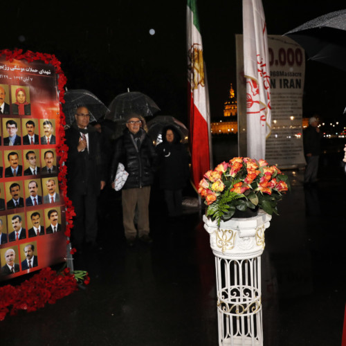 Maryam Rajavi at “Iran: Crime against Humanity” exhibition- October 29, 2019