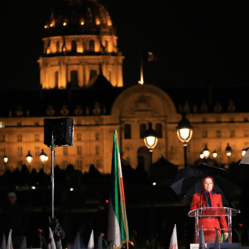 Maryam Rajavi at “Iran: Crime against Humanity” exhibition- October 29, 2019