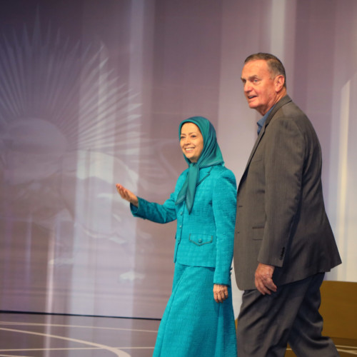 General James Jones meets Maryam Rajavi, visits Ashraf 3- November 17, 2019