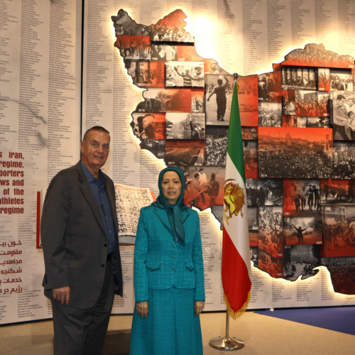 General James Jones meets Maryam Rajavi, visits Ashraf 3- November 17, 2019