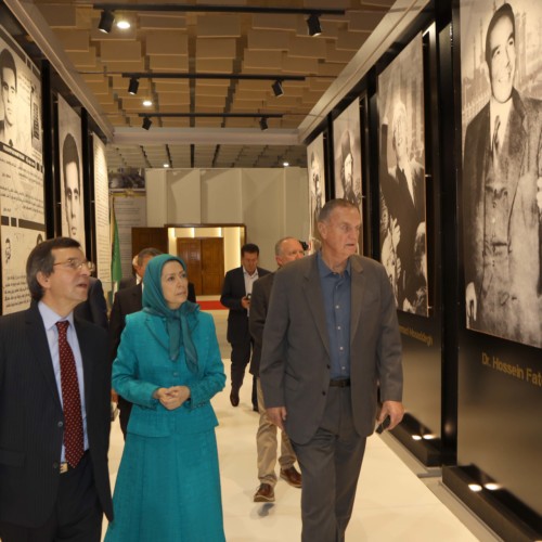 General James Jones meets Maryam Rajavi, visits Ashraf 3- November 17, 2019