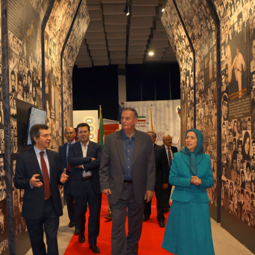 General James Jones meets Maryam Rajavi, visits Ashraf 3- November 17, 2019