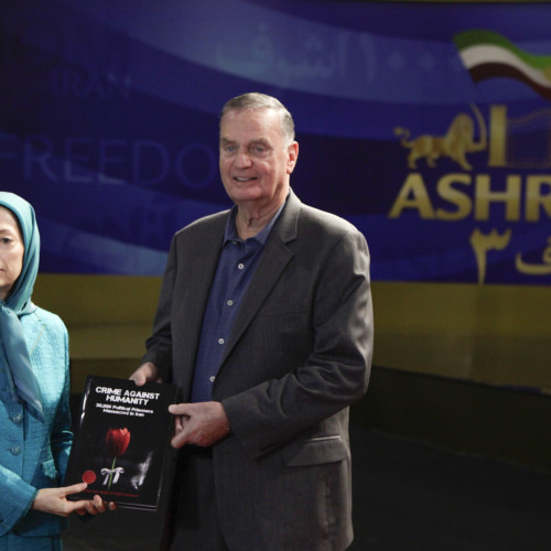 General James Jones meets Maryam Rajavi, visits Ashraf 3- November 17, 2019