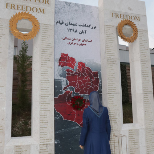 Maryam Rajavi at the commemoration ceremony of martyrs of the Iran uprising – November 2019