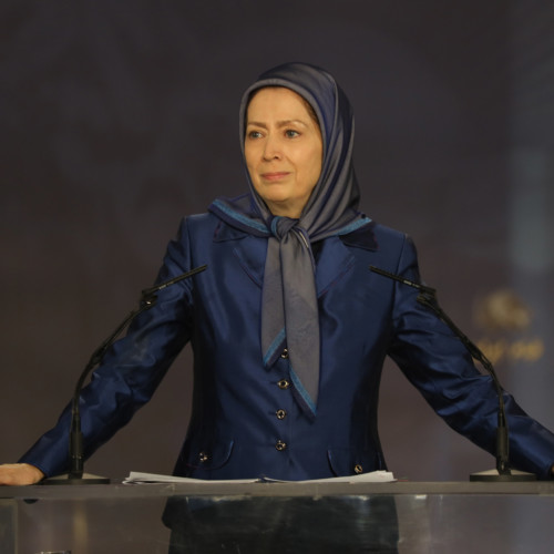 Maryam Rajavi at the commemoration ceremony of martyrs of the Iran uprising – November 2019