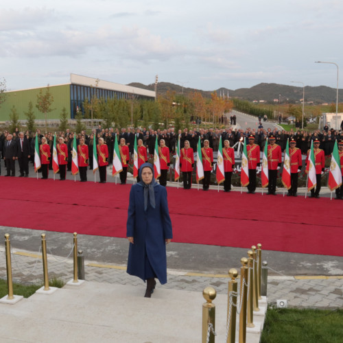 Maryam Rajavi at the commemoration ceremony of martyrs of the Iran uprising – November 2019