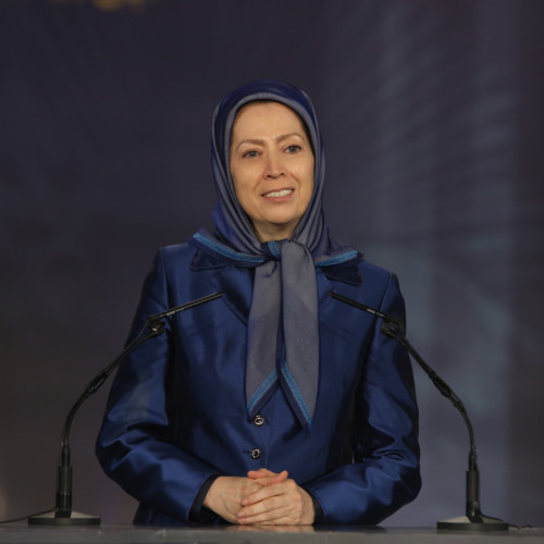 Maryam Rajavi at the commemoration ceremony of martyrs of the Iran uprising – November 2019