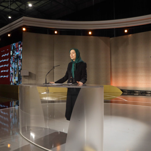 Maryam Rajavi speaks at the ceremony of 40th day of martyrdom of the victims of November uprising