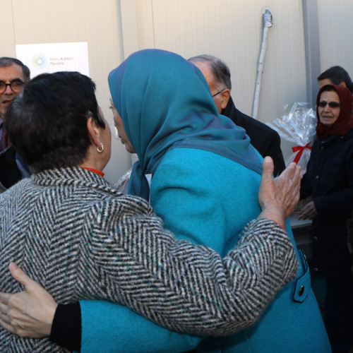 Maryam Rajavi visits victims of earthquake in Albania- December 2019